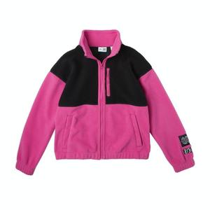 3350009-43012-felpa-con-zip-per-bambini-o-neill-progressive-sherpa-blocco-colore-rosso-fucsia