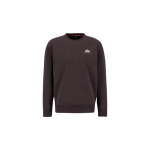 188307-696-maglione-alpha-industries-basic-small-logo-cacciatore-marrone