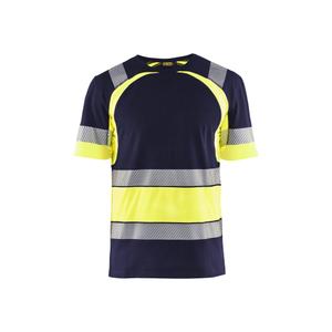 342110308833-3421-t-shirtd-alta-visibilita-blaklader-navy-giallo-neon