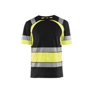 342110309933-3421-t-shirtd-alta-visibilita-blaklader-nero-giallo-neon