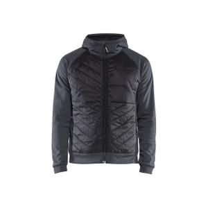 346325269699-3463-felpa-da-donna-con-trapuntatura-sul-davanti-blaklader-grigio-nero