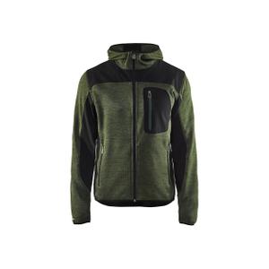 493021174699-4930-felpa-con-cappuccio-blaklader-verde-militare-nero