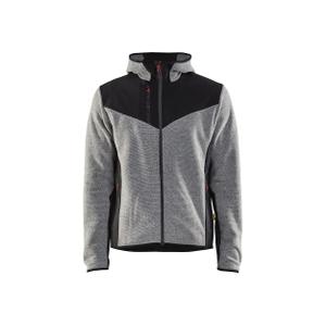 594025369099-5940-felpa-softshell-blaklader-screziato-grigio-nero