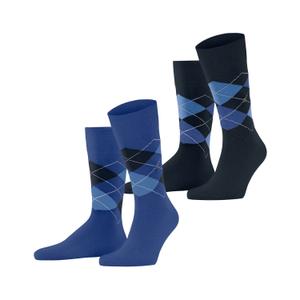21102-6046-calze-burlington-everyday-argyle-x2-blu-profondo-40-46