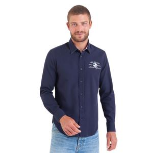 52707-b-marine-camicia-in-tessuto-fantasia-con-dettagli-a-contrasto-camberabero-b-marina