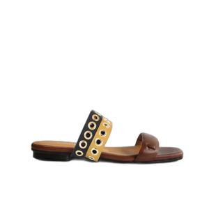 9624808227107-sandali-da-donna-camia-swap-double-sabrina-chocolate-black-yellow