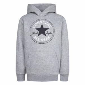 9cc858-042-felpa-con-cappuccio-per-bambini-converse-fleece-ctp-core-po-erica-grigio-scuro