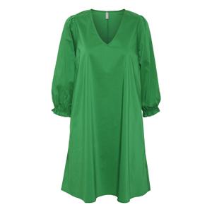 50110603-186030-vestito-corto-da-donna-con-maniche-a-3-4-culture-antoinett-verde-allegro