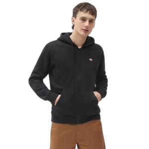 dk0a4xd3blk1-felpa-con-cerniera-a-cappuccio-dickies-oakport-nero