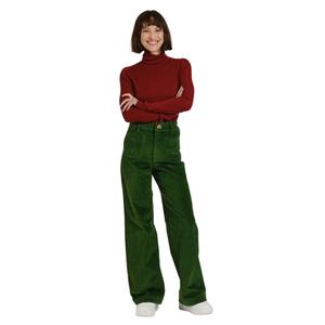 fl-90-wx-green-jeans-donna-a-gamba-larga-f-a-m-paris-fauve-verde