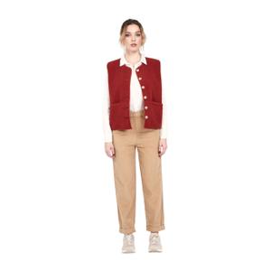 kj-99-mf-camel-pantaloni-da-donna-f-a-m-paris-france-cammello