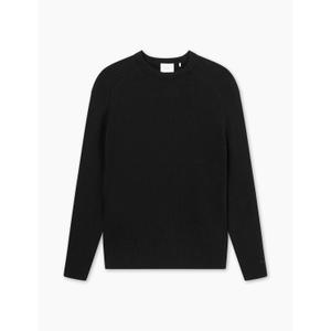 f1070-black-maglione-foret-cone-rib-nero