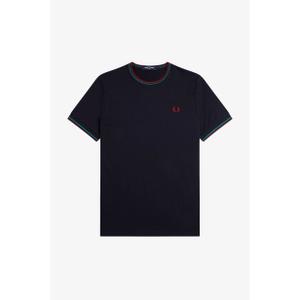 fpm1588v-z58-t-shirt-a-maniche-corte-fred-perry-nvy-sprtgr-brntr