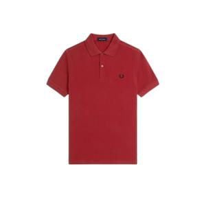 fpm6000-y35-polo-da-tennis-fred-perry-rouge-brule-bleu-marine