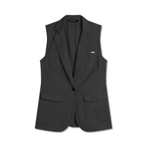 s25wjkj6-nx-gilet-incrociato-in-gabardine-donna-freddy-black-direct-dyed