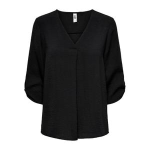 15226911-3580905-camicia-donna-a-3-4-jdy-divya-nero