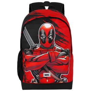 8445118065046-zaino-adattabile-karactermania-marvel-deadpool-plus-bad-rosso-nero-43x30x18-cm