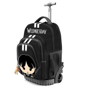 8445118072426-borsa-trolley-per-bambini-karactermania-wednesday-cute-nero-47x32x27-cm