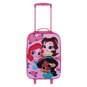 8445118088045-trolley-da-bambina-karactermania-disney-princess-3d-rosa-52-cm