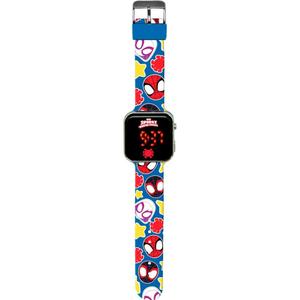8435507887199-orologio-per-bambini-kids-licensing-marvel-spidey-the-amazing-friends-nero-blu-rosso-18x7-5x3-cm