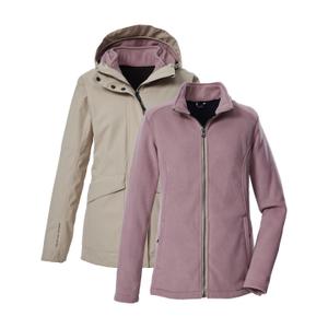 43311-000-00274-giacca-impermeabile-3-in-1-da-donna-con-cappuccio-killtec-kow-189-taupe-chiaro-polvere-di-rosa