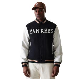 60684313-giacca-varsity-new-york-yankees-wordmark-bianco-nero