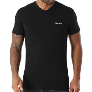 pm505999-999-t-shirt-pepe-jeans-original-basic-v-nero