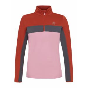 3610732-381-felpa-da-donna-con-1-4-di-zip-protest-prtnaiads-ruggine-uluru
