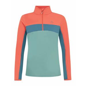 3610732-881-felpa-da-donna-con-1-4-di-zip-protest-prtnaiads-tosca-rossa