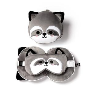 cush228-cuscino-da-viaggio-2-in-1-in-peluche-di-procione-restazz-con-maschera-per-gli-occhi-puckator-grigio-14x15x9-5-cm