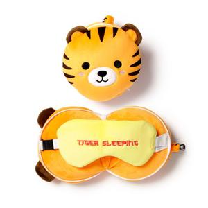 cush275-cuscino-da-viaggio-2-in-1-con-maschera-per-gli-occhi-e-soffice-tigre-restazz-puckator-giallo-15x28x6-cm