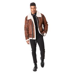 2627-brow-giacca-in-pelle-reversibile-con-pelliccia-sintetica-sixth-june-marrone