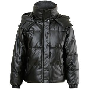 33006-blac-giubbotto-in-similpelle-donna-sixth-june-nero