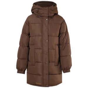 33007-brow-giacca-a-vento-lunga-over-size-donna-sixth-june-marrone