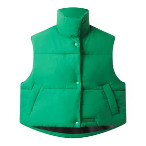 33477-gree-gilet-invernale-oversize-donna-sixth-june-verde