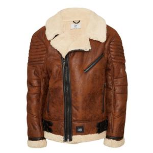 3355-came-giacca-in-pelle-sherpa-sixth-june-cammello