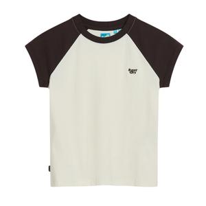 w1011227a-2if-t-shirt-donna-in-cotone-biologico-con-maniche-raglan-superdry-essential-marrone-scuro-bianco-sporco